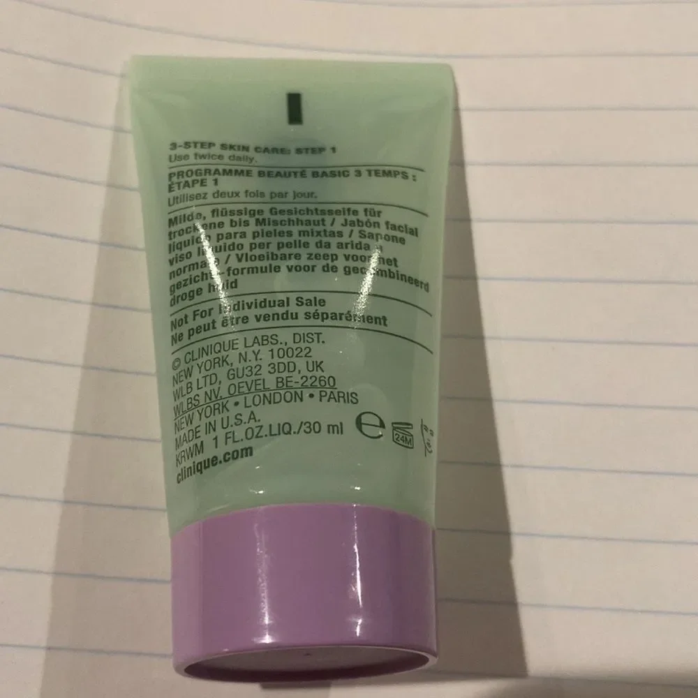 1032) “All About Clean” Facial Soap Mild Clinique Liquid